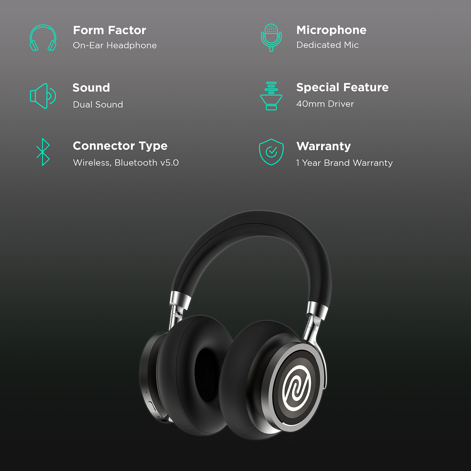 Noise defy anc online wireless headphones